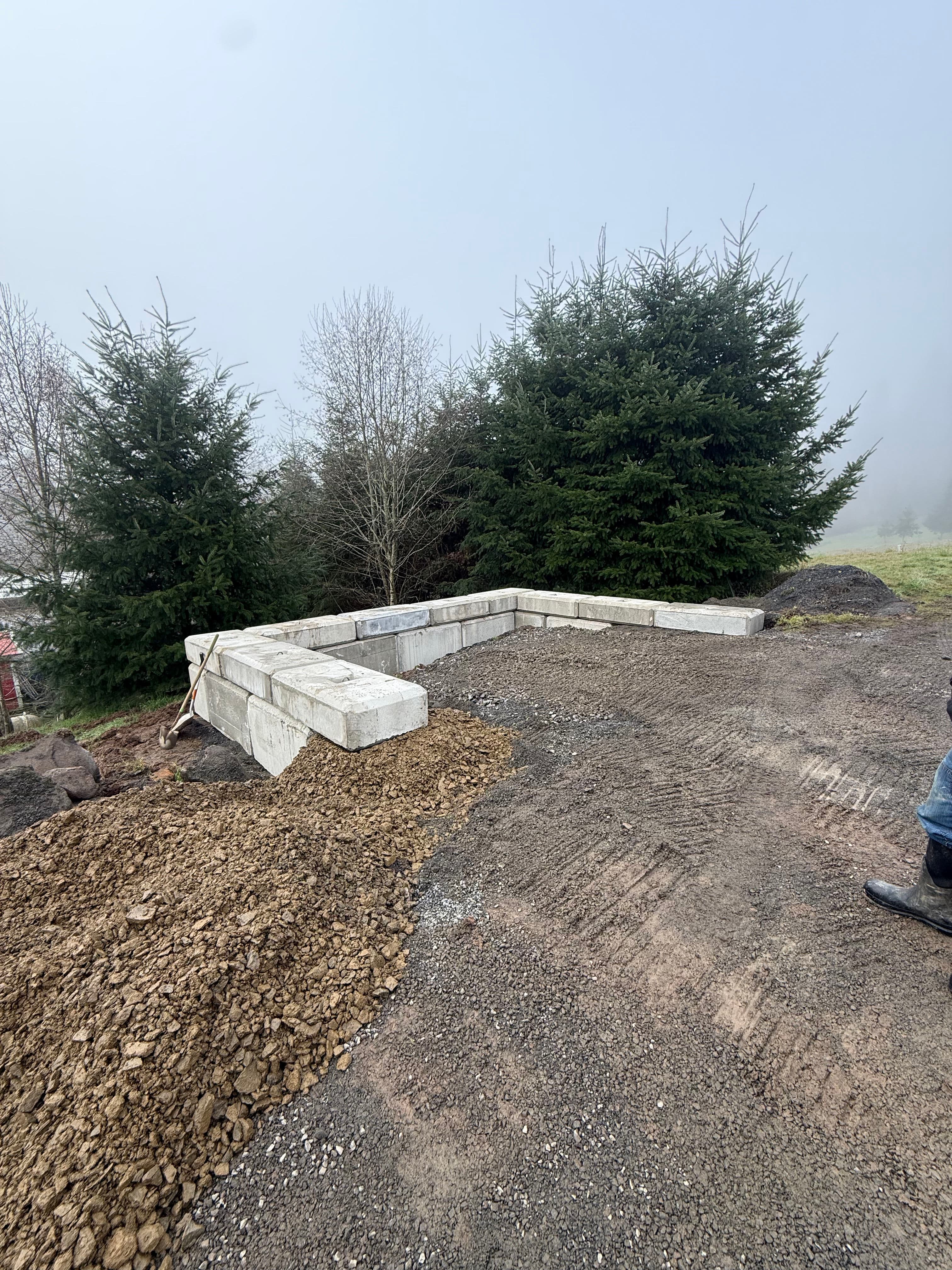 Project Crafting Retaining Walls in a Woodland Paradise image