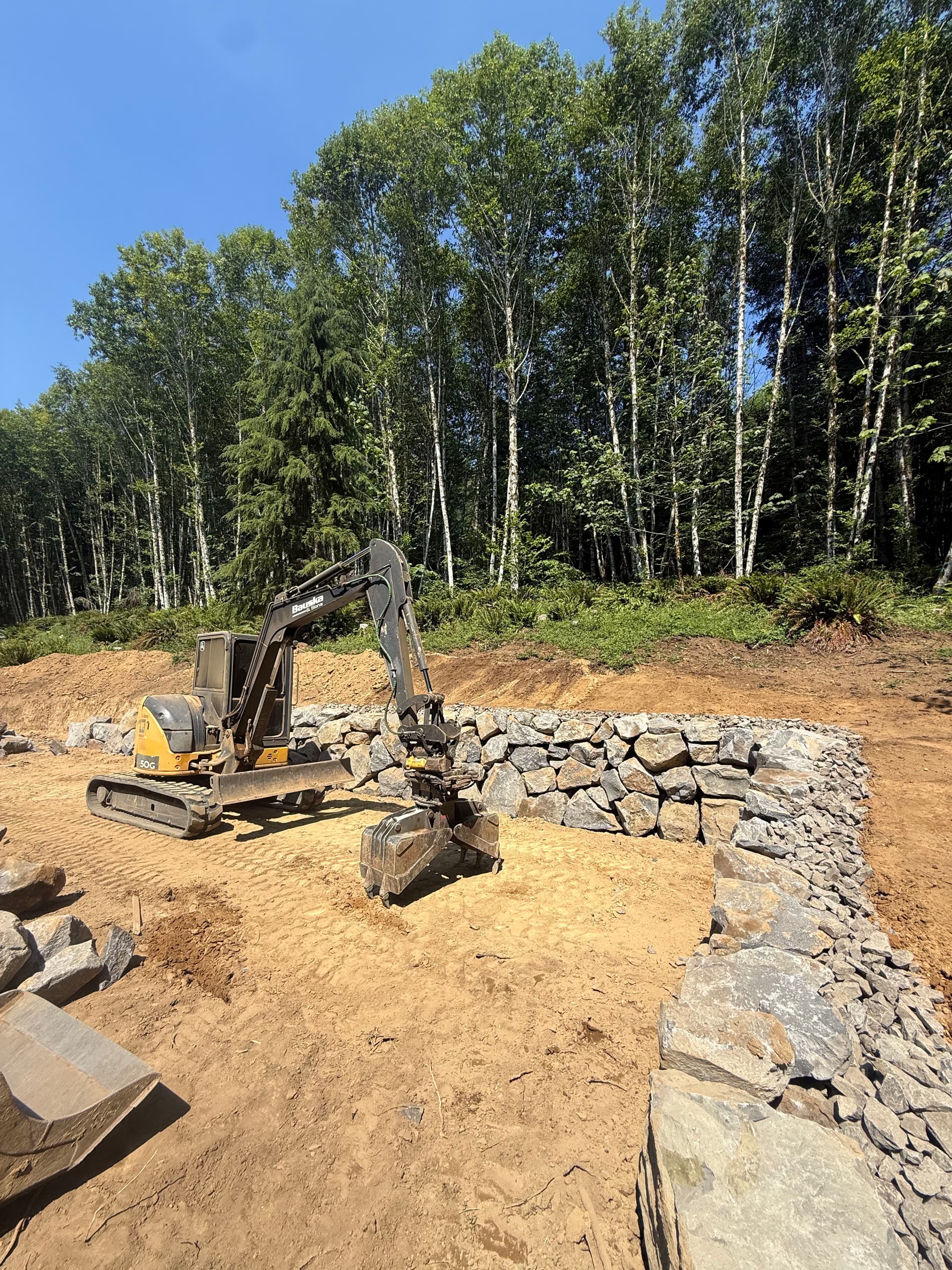 Boulder Retaining Walls Built to Last No Matter the Conditions image