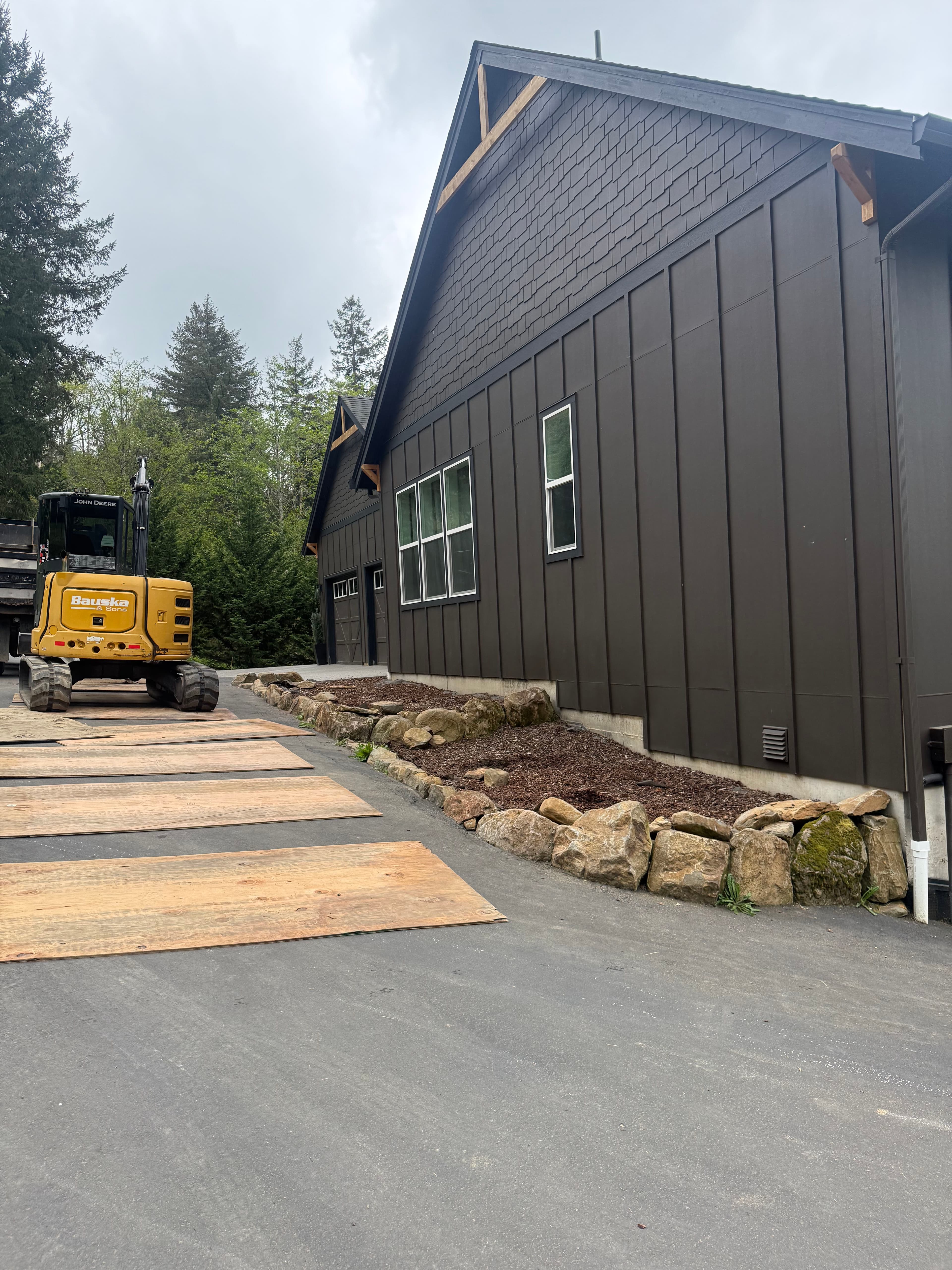Project Retaining Wall and Hardscaping Job Kicking Off Right image