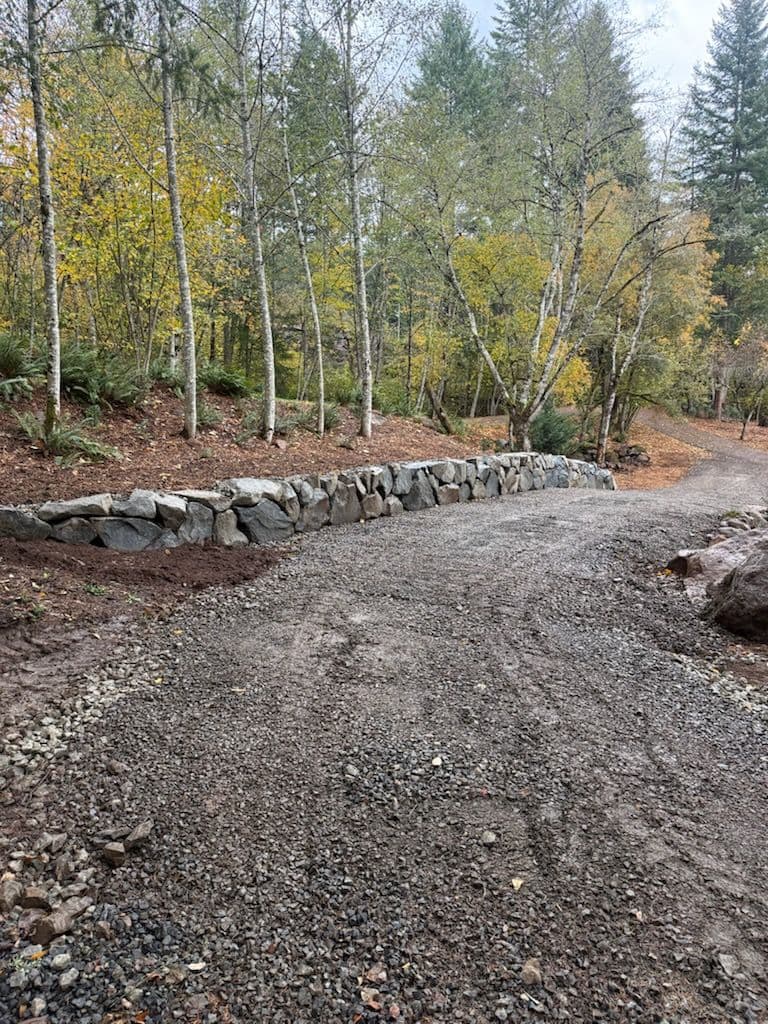 New Boulder Wall Installation