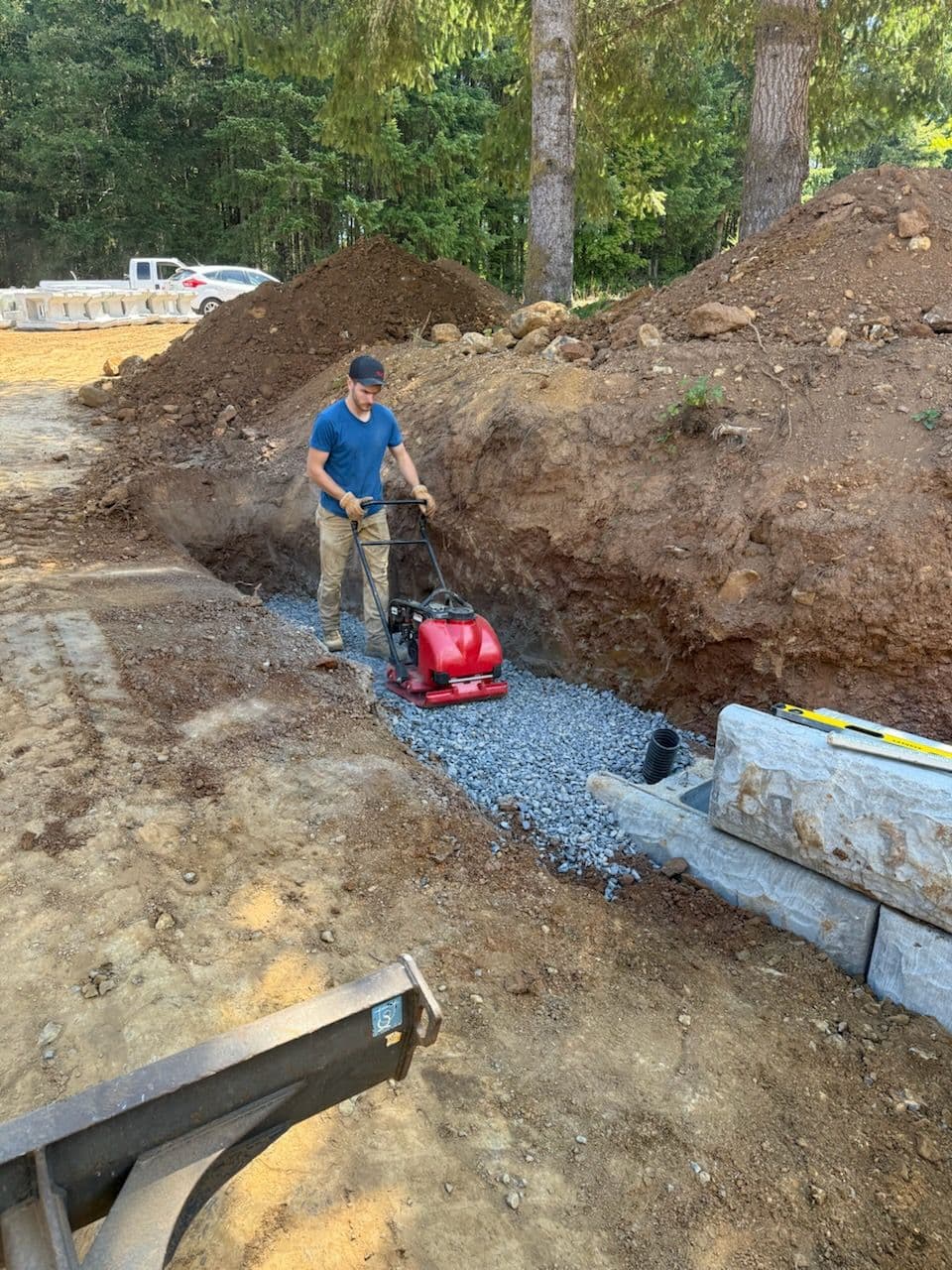 Solid Foundation with Expert Site Preparation image